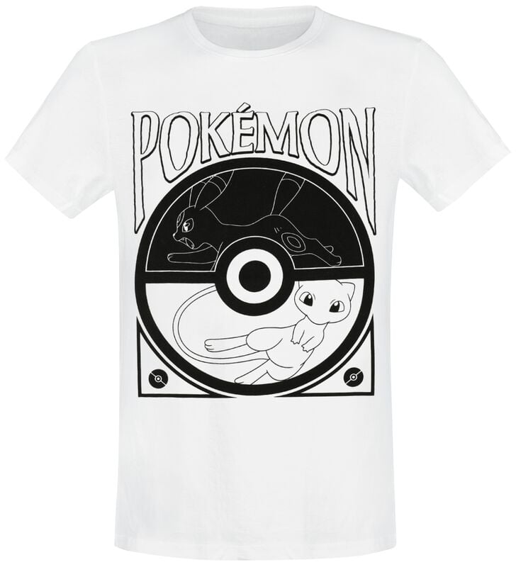 gothicana by emp "Pokéball Balance" T-Shirt white by Pokémon
