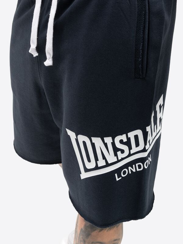 Gothicana By Emp "Polbathic" Shorts Navy By Lonsdale London