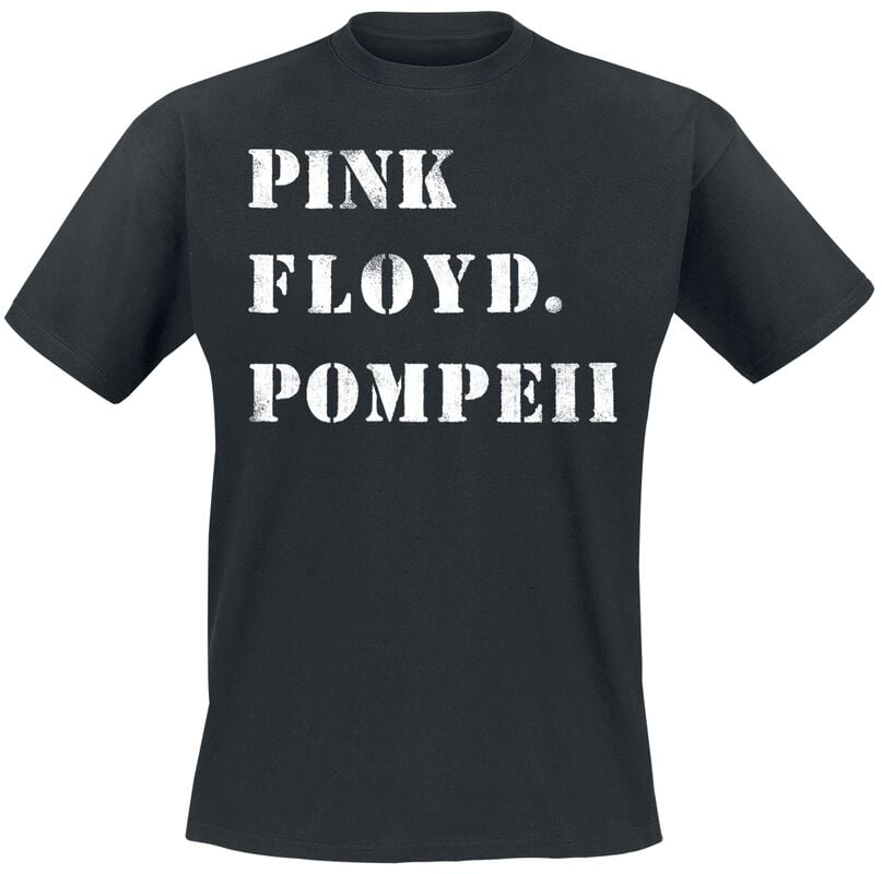 gothicana by emp "Pompeii Stencil" T-Shirt black by Pink Floyd
