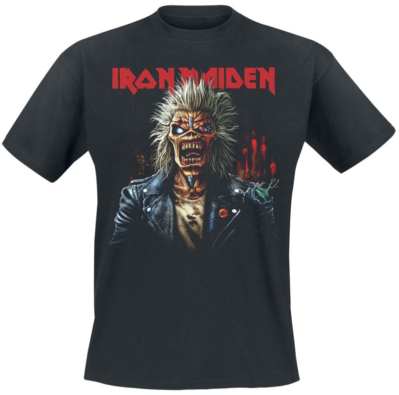 gothicana by emp "Portrait Eddie Scream" T-Shirt black by Iron Maiden