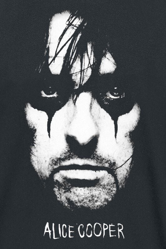 Gothicana By Emp "Portrait" T-Shirt Black By Alice Cooper