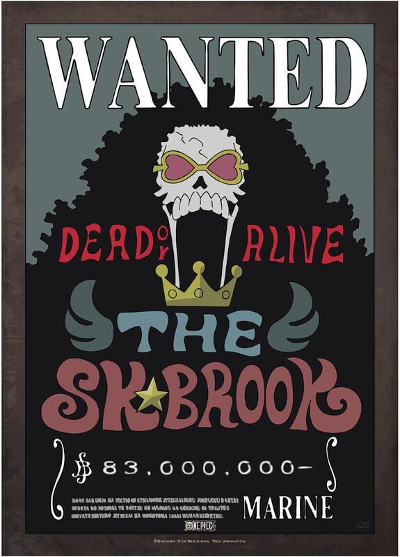 Gothicana By Emp "Poster Portfolio - 9 Poster" Poster Multicolour By One Piece