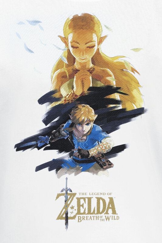 Gothicana By Emp "Poster" T-Shirt White By The Legend Of Zelda