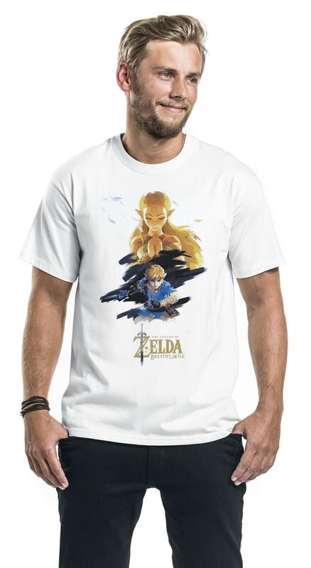 Gothicana By Emp "Poster" T-Shirt White By The Legend Of Zelda