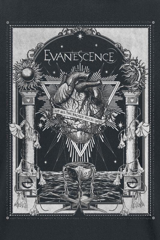 Gothicana By Emp "Poster Tee" T-Shirt Black By Evanescence