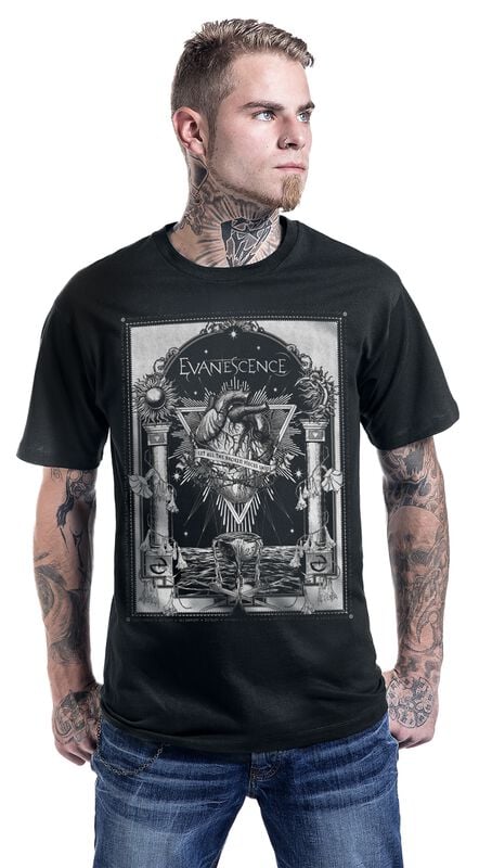 Gothicana By Emp "Poster Tee" T-Shirt Black By Evanescence