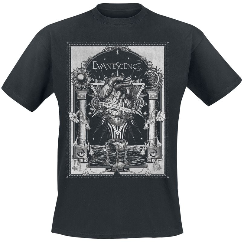gothicana by emp "Poster Tee" T-Shirt black by Evanescence