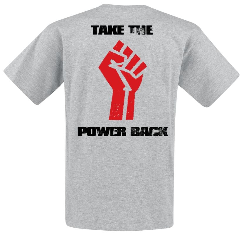 Gothicana By Emp "Power Stack" T-Shirt Grey By Rage Against The Machine