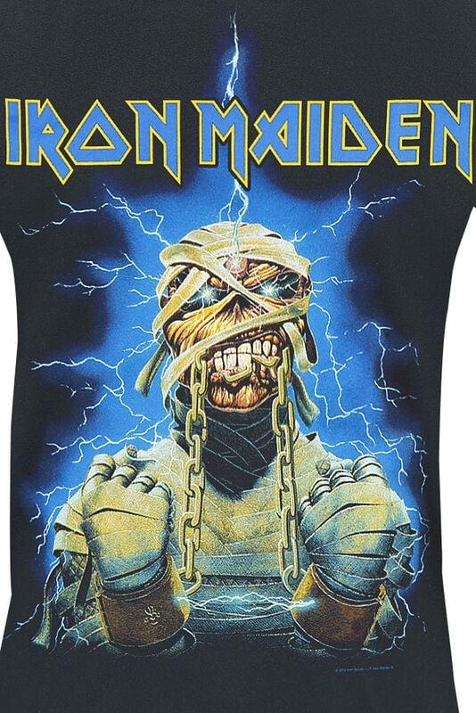 Gothicana By Emp "Powerslave Mummy" T-Shirt Black By Iron Maiden