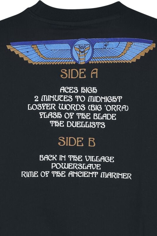 Gothicana By Emp "Powerslave" Sweatshirt Black By Iron Maiden