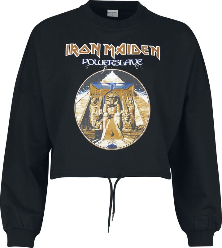 gothicana by emp "Powerslave" Sweatshirt black by Iron Maiden