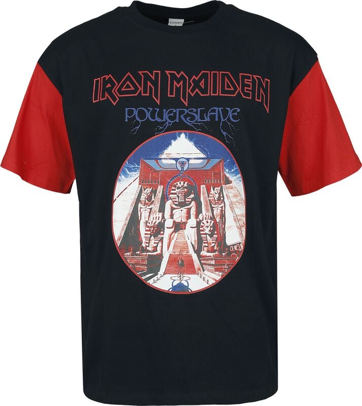 gothicana by emp "Powerslave" T-Shirt black-red by Iron Maiden