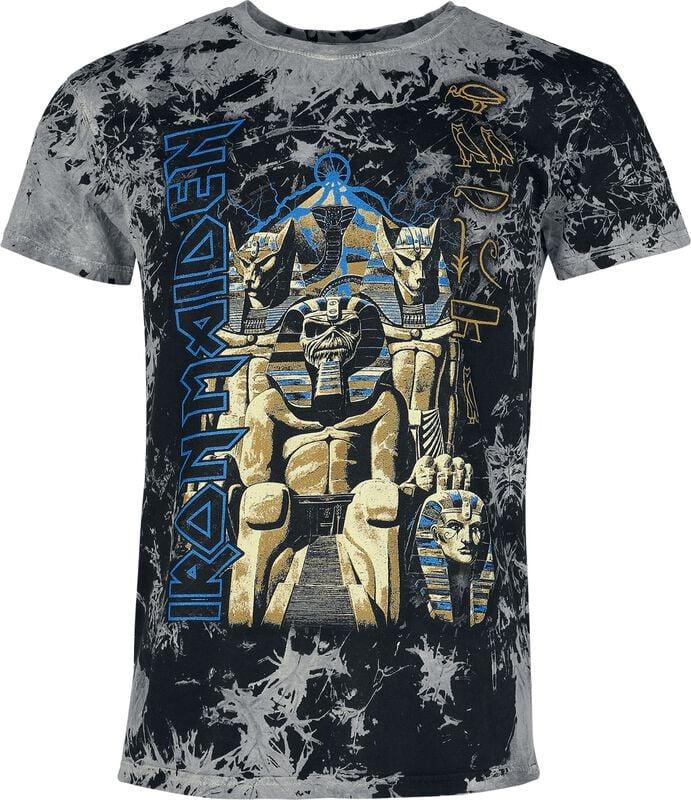 gothicana by emp "Powerslave" T-Shirt charcoal by Iron Maiden