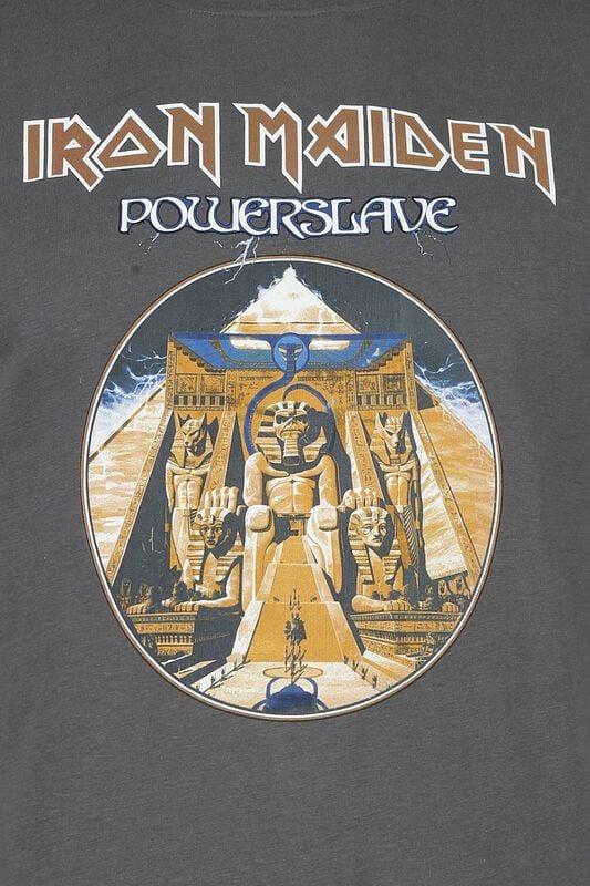 Gothicana By Emp "Powerslave" T-Shirt Grey By Iron Maiden