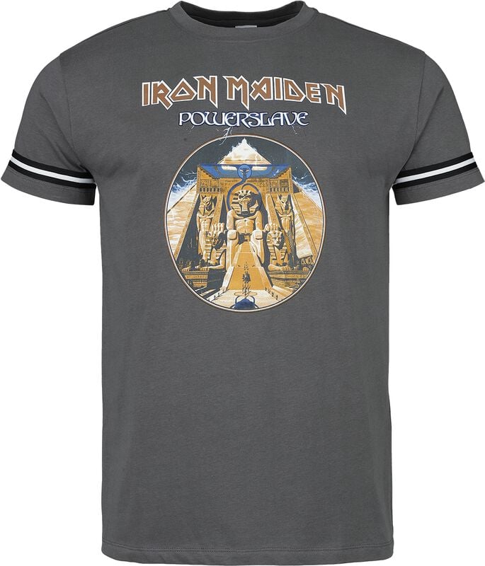 gothicana by emp "Powerslave" T-Shirt grey by Iron Maiden
