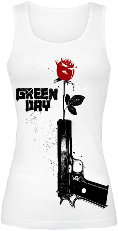 gothicana by emp "Progression" Top white by Green Day