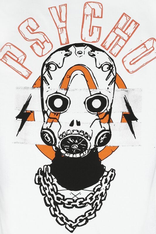 Gothicana By Emp "Psychopunk" T-Shirt White By Borderlands