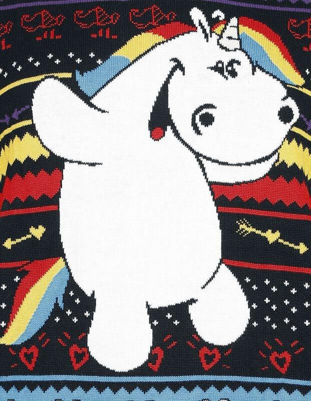 Gothicana By Emp "Pummeleinhorn - Cookie" Christmas Jumper Multicolour By Pummeleinhorn
