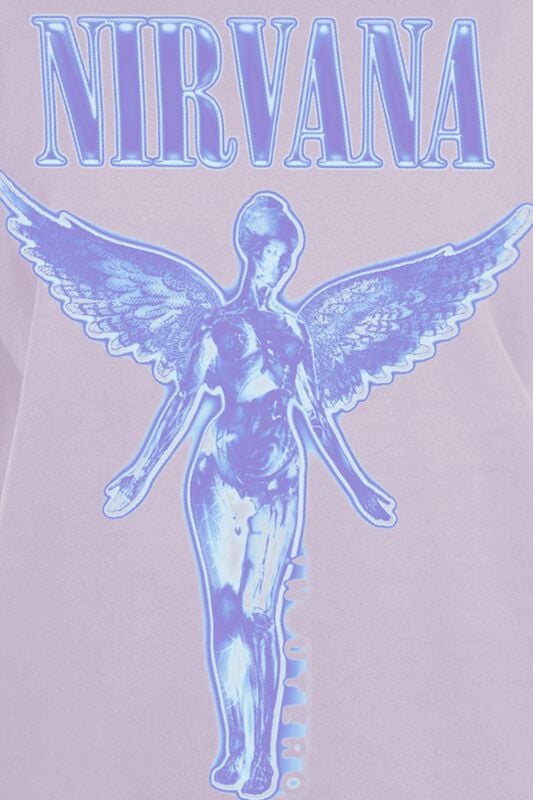 Gothicana By Emp "Purple Angel" T-Shirt Lilac By Nirvana