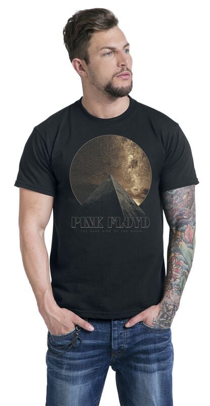 Gothicana By Emp "Pyramid Circle" T-Shirt Black By Pink Floyd