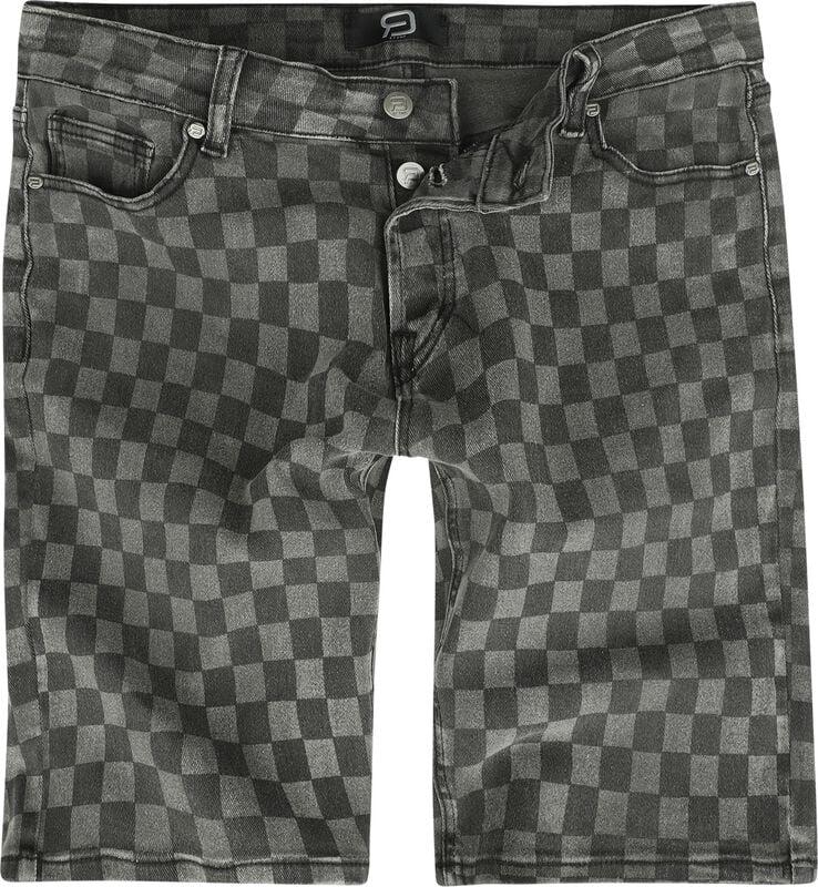 gothicana by emp "Race Shorts" Shorts black-grey by RED by EMP