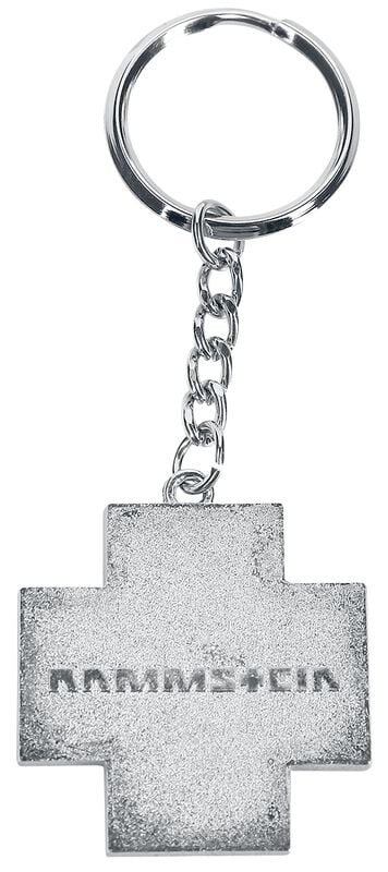 Gothicana By Emp "Rammstein Logo" Keyring Pendant Silver-coloured By Rammstein