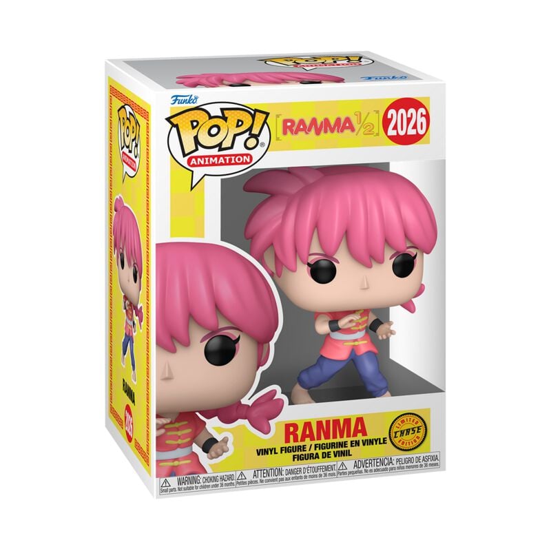 Gothicana By Emp "Ranma 1/2 Ranma (Chase Edition Possible ) Vinyl Figurine 2026" Funko Pop