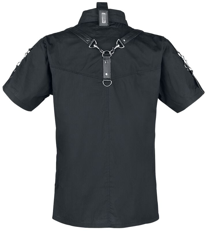Gothicana By Emp "RE Shirt" Short-sleeved Shirt Black By Vixxsin