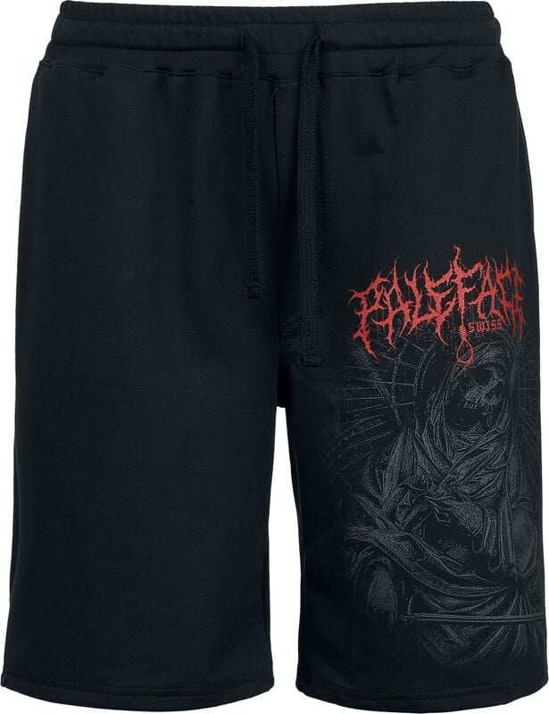 gothicana by emp "Reaper Red" Shorts black by Paleface Swiss