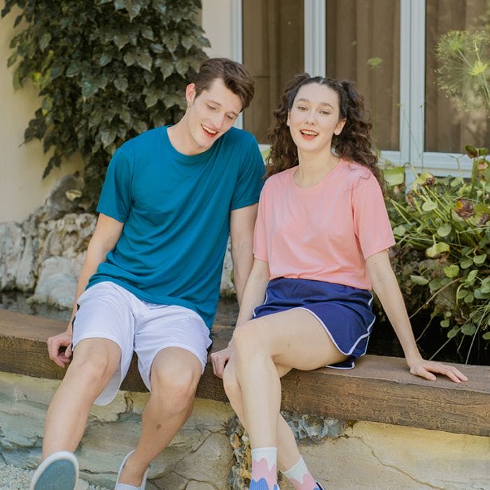 gothicana by emp "Reaper White" Shorts black by Paleface Swiss