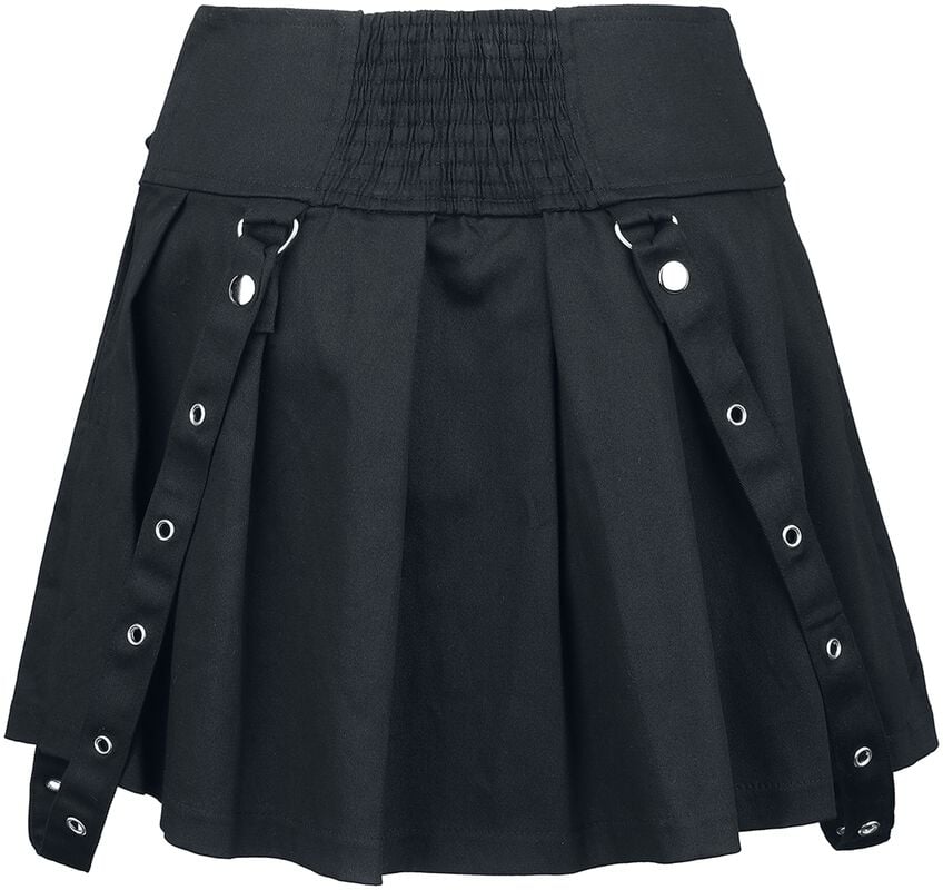 Gothicana By Emp "Rebellious Skirt" Mini Skirt Black By Poizen Industries