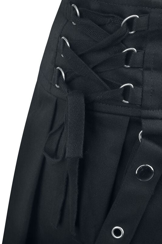 Gothicana By Emp "Rebellious Skirt" Mini Skirt Black By Poizen Industries