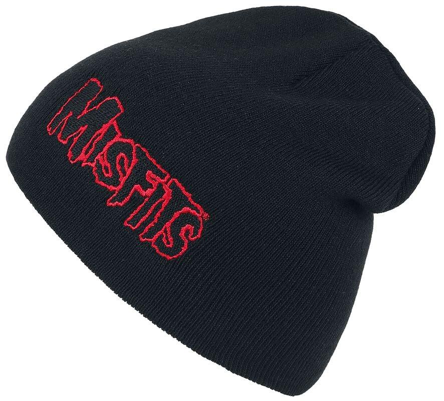 gothicana by emp "Red Horror Logo" Beanie black by Misfits