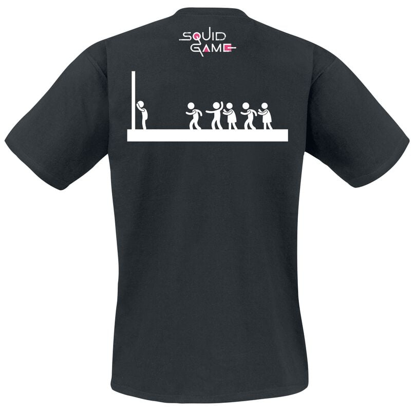 Gothicana By Emp "Red Light Green Light" T-Shirt Black By Squid Game