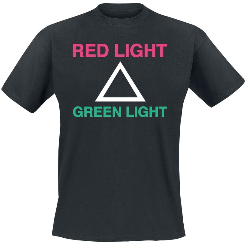 gothicana by emp "Red Light Green Light" T-Shirt black by Squid Game