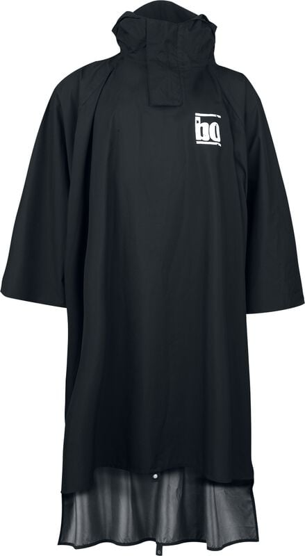 Gothicana By Emp "Regenponcho Logo" Poncho Black By Böhse Onkelz