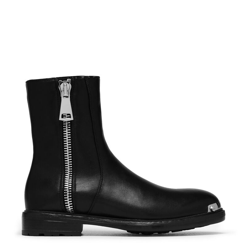 Gothicana By Emp "Regicide Zip-up Boots" Boots Black By KOI