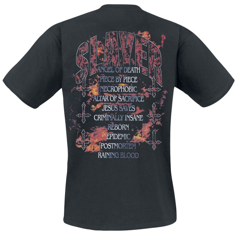 Gothicana By Emp "Reign Sword Skull" T-Shirt Black By Slayer