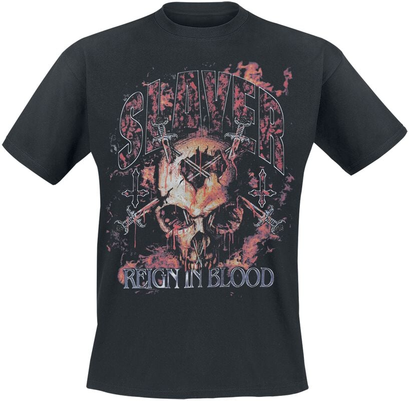 gothicana by emp "Reign Sword Skull" T-Shirt black by Slayer