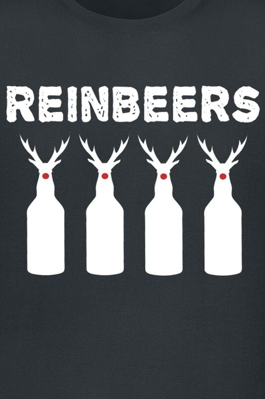 Gothicana By Emp "Reinbeers" T-Shirt Black By Slogans
