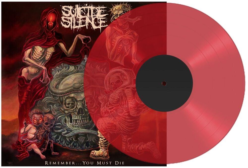 gothicana by emp "Remember you must die" LP coloured by Suicide Silence