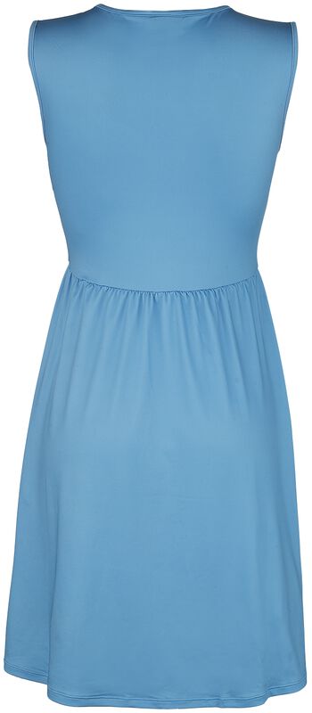 Gothicana By Emp "Retro - 77" Midi Dress Blue By Star Wars