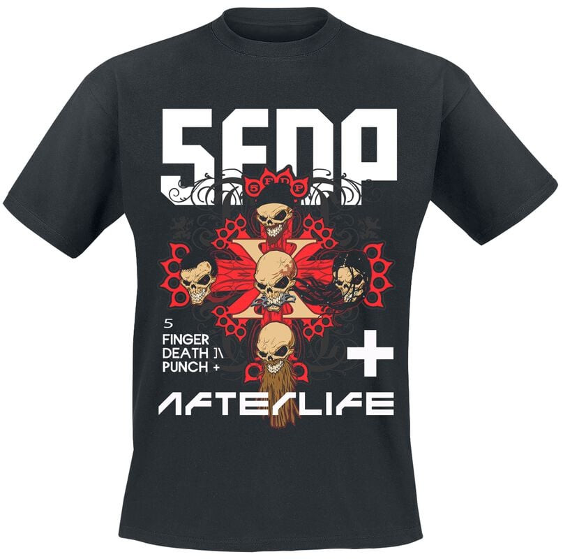gothicana by emp "Retro Afterlife" T-Shirt black by Five Finger Death Punch