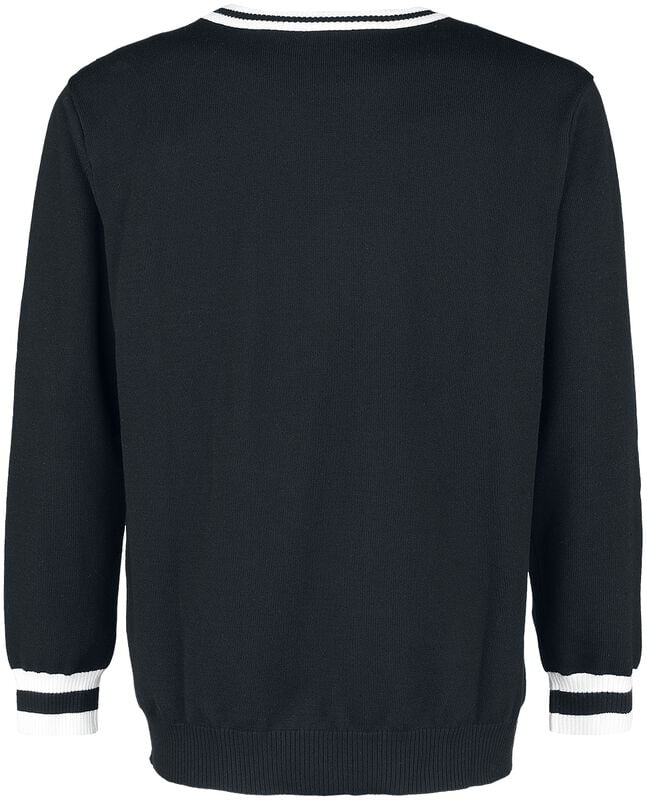 Gothicana By Emp "Retro Logo" Knit Jumper Multicolour By Jurassic Park