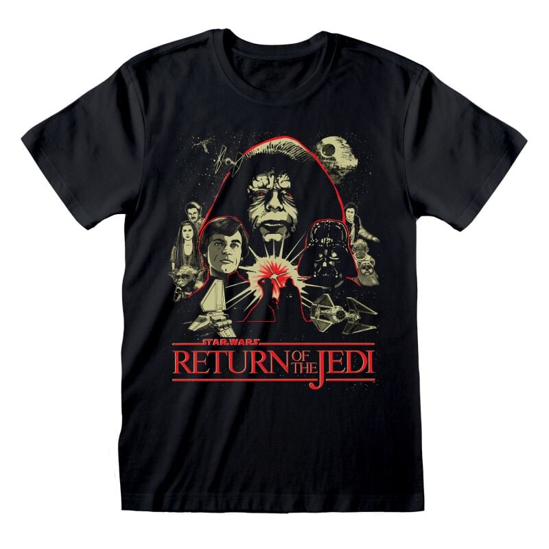 gothicana by emp "Return of the Jedi" T-Shirt black by Star Wars