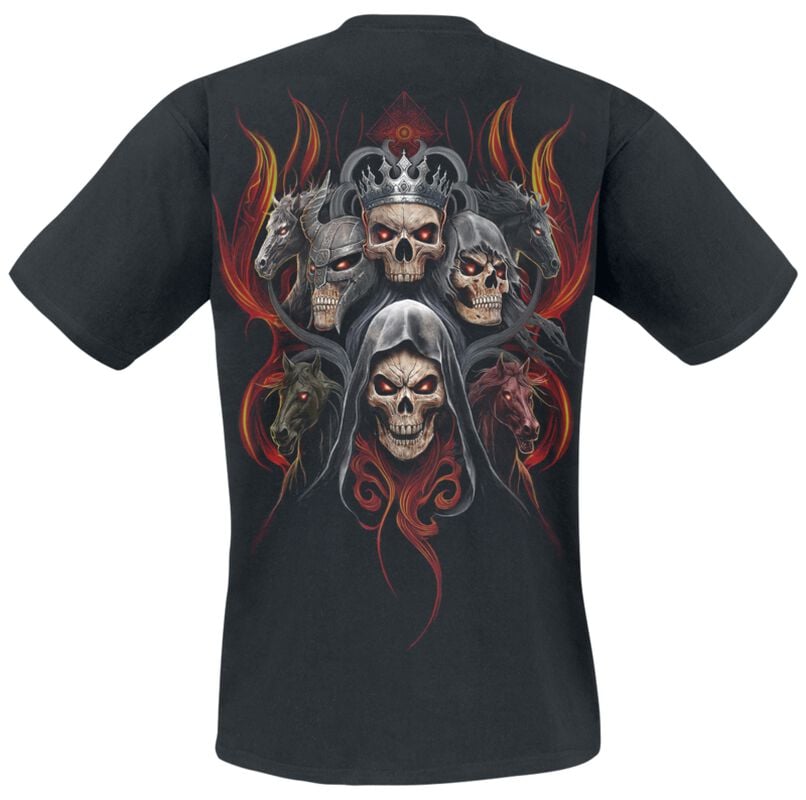 Gothicana By Emp "Revelation" T-Shirt Black By Spiral