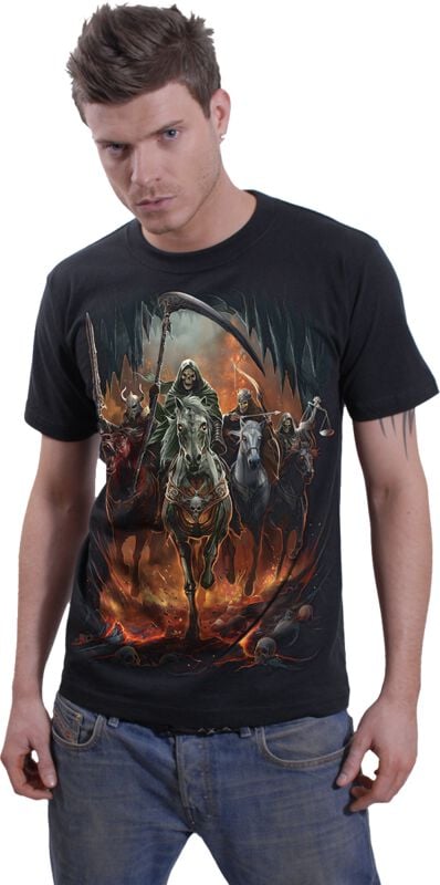 Gothicana By Emp "Revelation" T-Shirt Black By Spiral