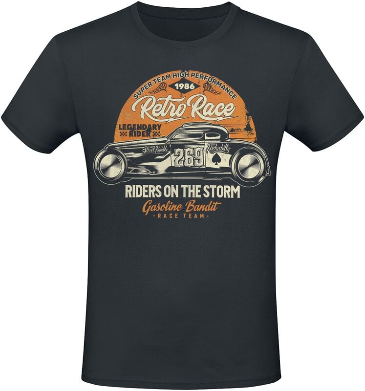gothicana by emp "Riders On The Storm" T-Shirt black by Gasoline Bandit