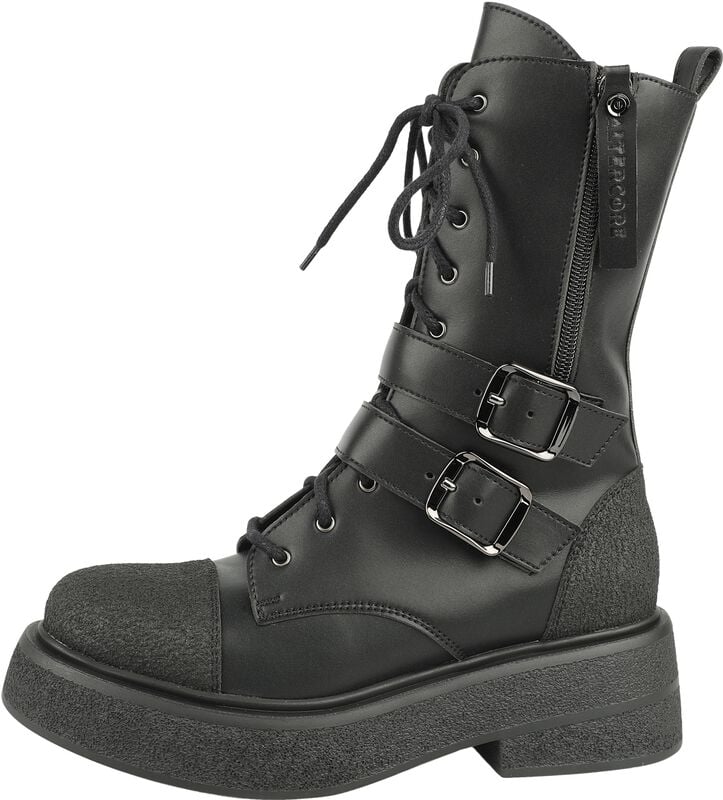 Gothicana By Emp "Riley Vegan" Boot Black By Altercore