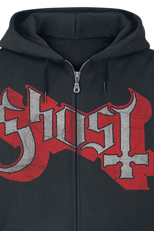 Gothicana By Emp "Ring Photo" Hoodie Jacket Black By Ghost